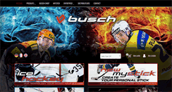 Desktop Screenshot of busch-hockey.com